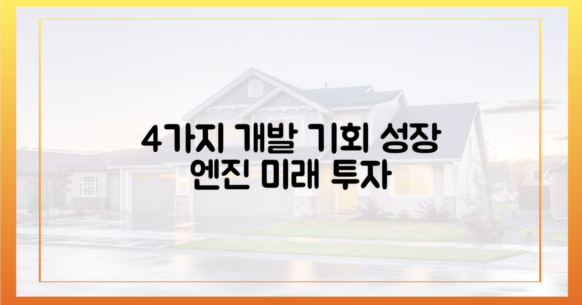 4가지 개발 가능성