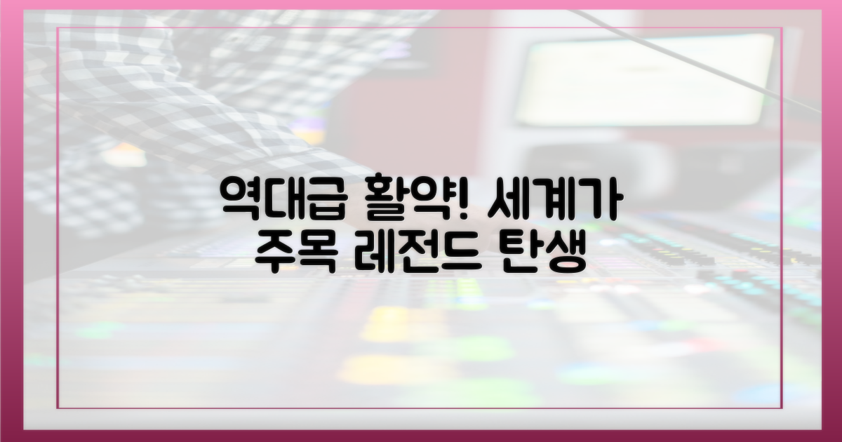 역대급 활약, 전 세계 주목