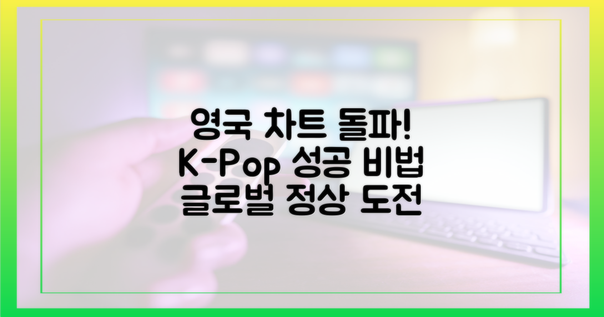 영국 차트, 어떻게 뚫었나?