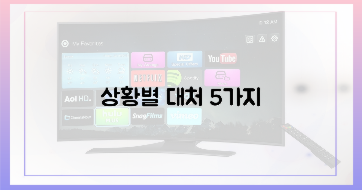 5가지 상황별 대처