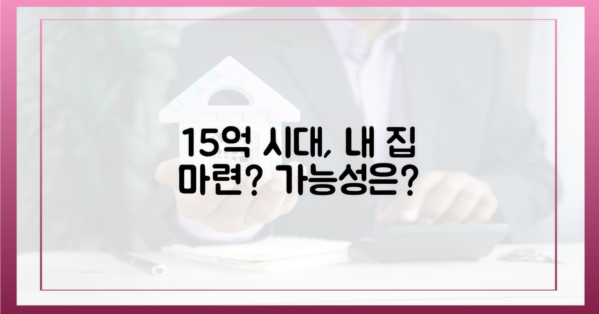 15억 시대, 내 집 마련 가능할까?