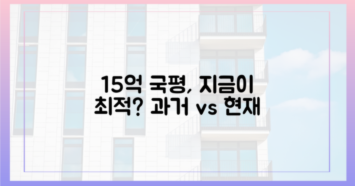 15억 국평, 과거와 현재 비교