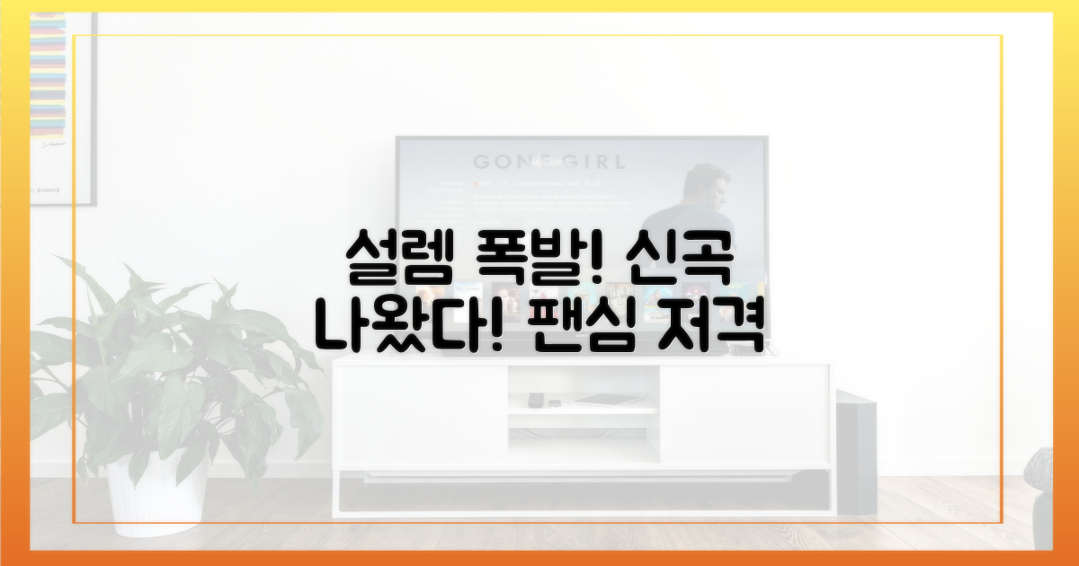 팬심 설레게 할 신곡