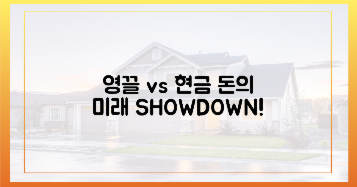 영끌 시대 vs 현금 시대