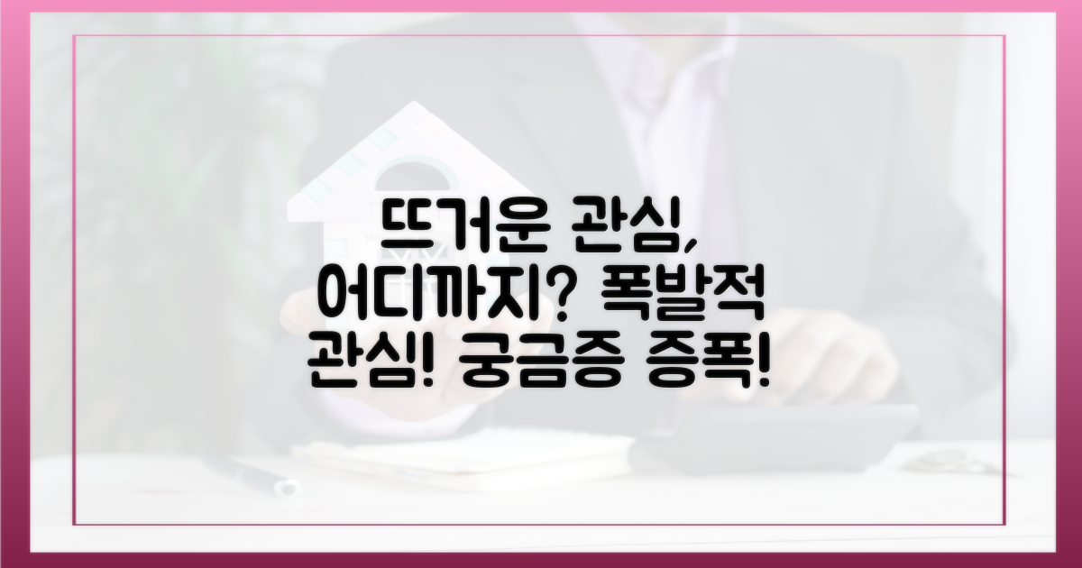 뜨거운 관심, 어디까지 갈까?