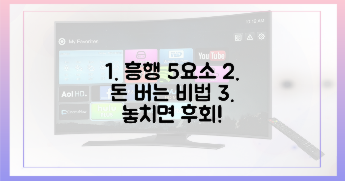 5가지 흥행 요소