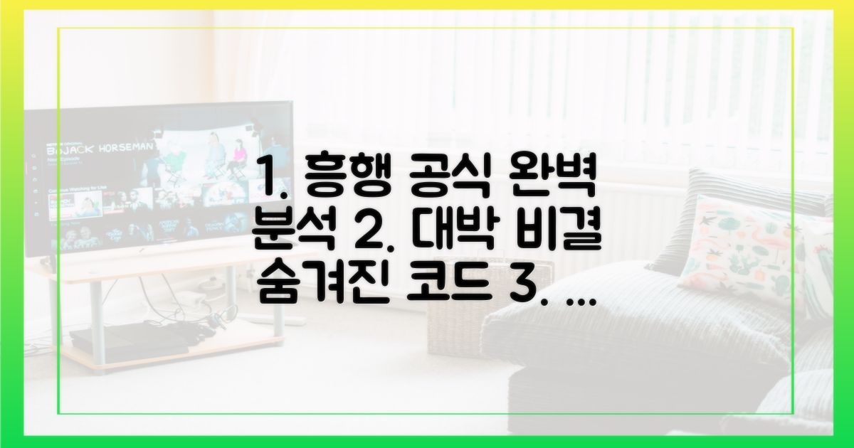 흥행 비결, 다각도 분석