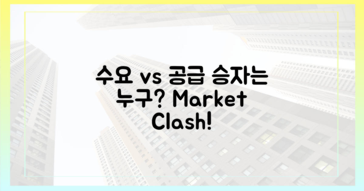 수요 vs 공급, 누구의 승리?