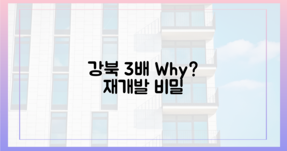 강북 재개발 3배↑, 이유는?