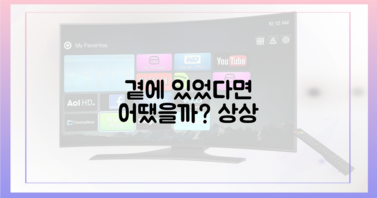 곁에 계셨다면 어땠을까
