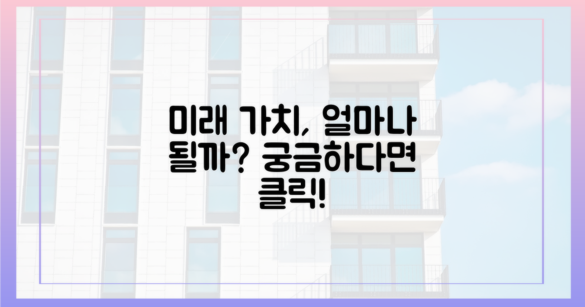 미래 가치, 얼마나 될까?
