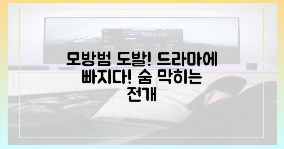 모방범 도발, 드라마에 빠져보세요!