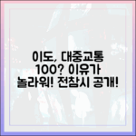 전참시 이도, 대중교통 100% 이용? 놀라운 이유