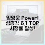 임영웅 효과! '섬총각' 6.1% 최고 시청률