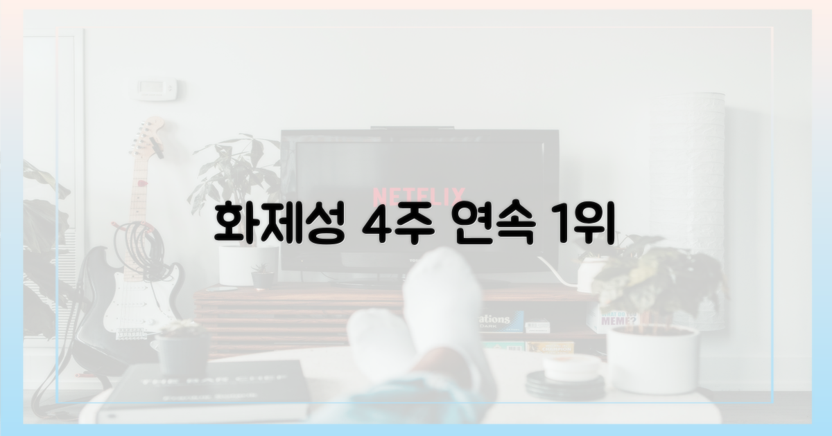 4주 연속 화제성 1위