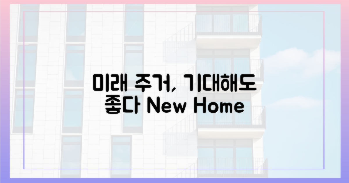 미래 주거, 기대해도 좋다