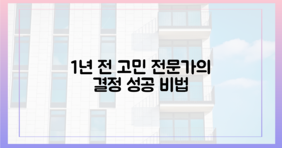 전문가, 1년 전 망설임