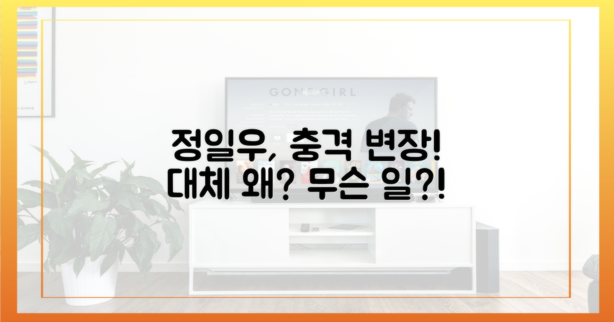 정일우 변장, 무슨 일이야?