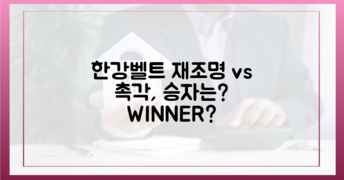 한강벨트' 재조명 vs 촉각