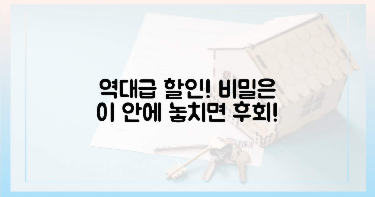 역대급 할인, 어떻게 가능했나