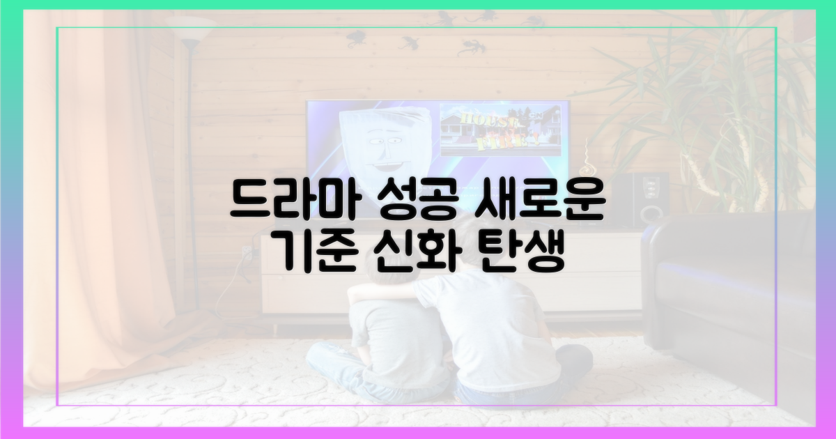 드라마 성공, 새로운 기준