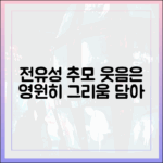 전유성 추모, 웃음은 길게 남으셨을까?