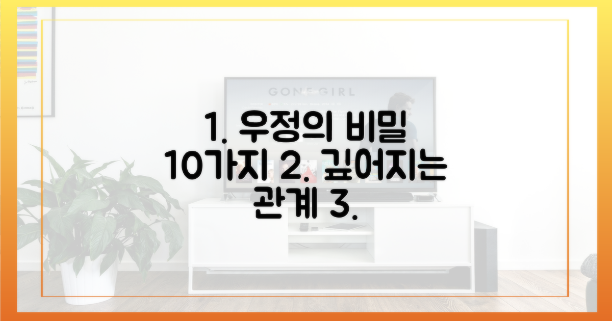 10가지 비밀, 깊어지는 우정의 온도