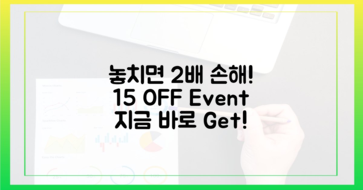 15% 할인, 놓치면 2배 손해