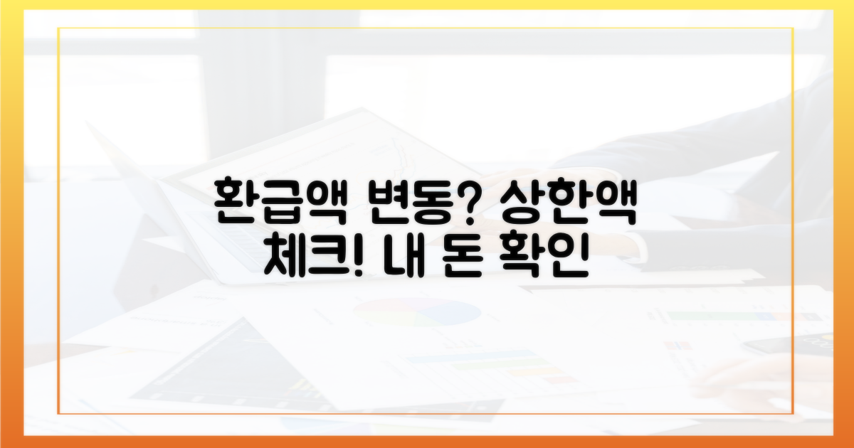 상한액 변화, 내 환급액에 영향?