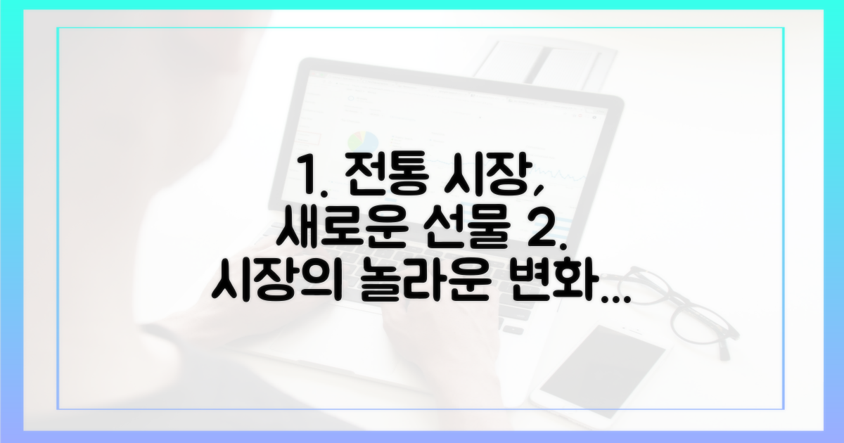 전통 시장, 새로운 선물