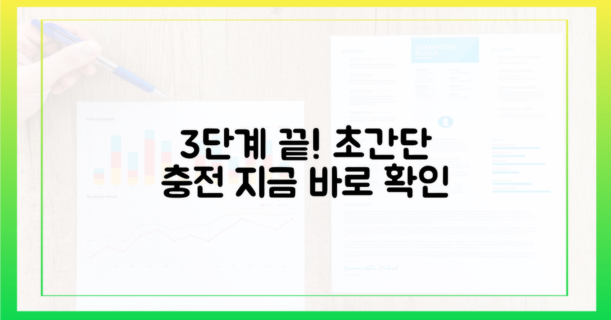3단계로 끝내는 충전