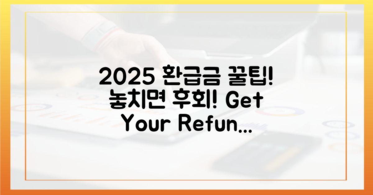 2025년, 환급금 꼼꼼히 챙기기