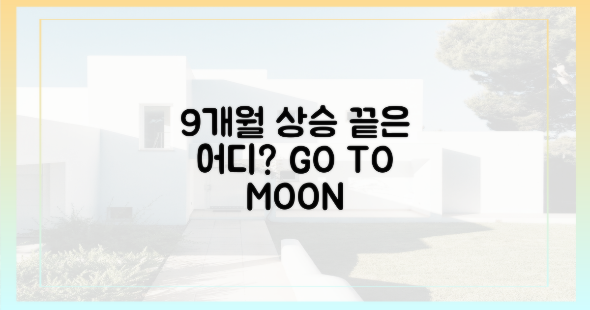 9개월간의 상승, 어디까지 갈까?
