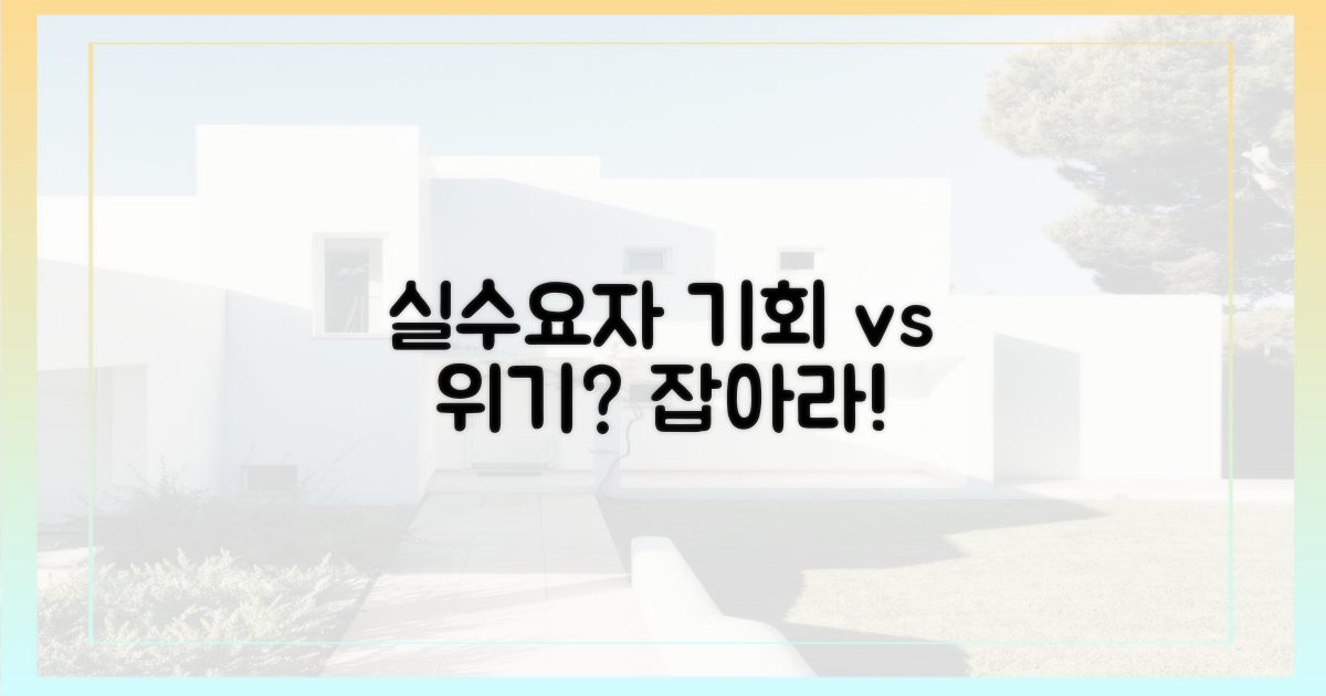 실수요자, 기회인가 위기인가?