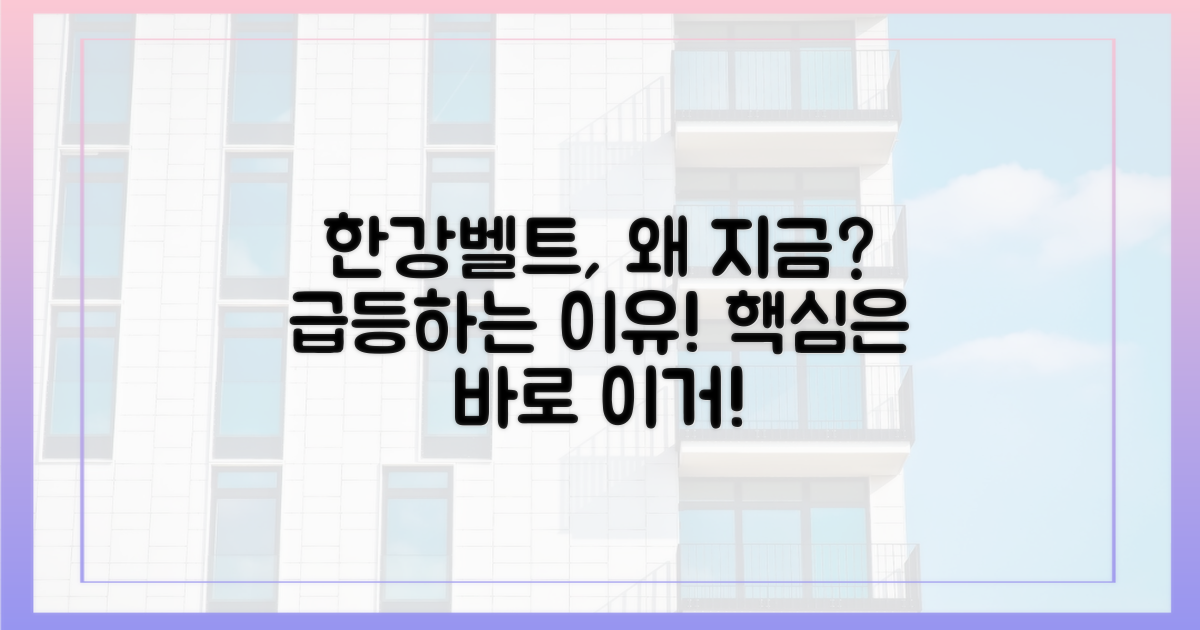 한강벨트, 왜 지금 주목받나?