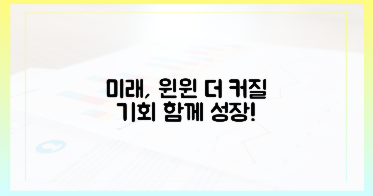 미래, 더 커질 윈윈 효과