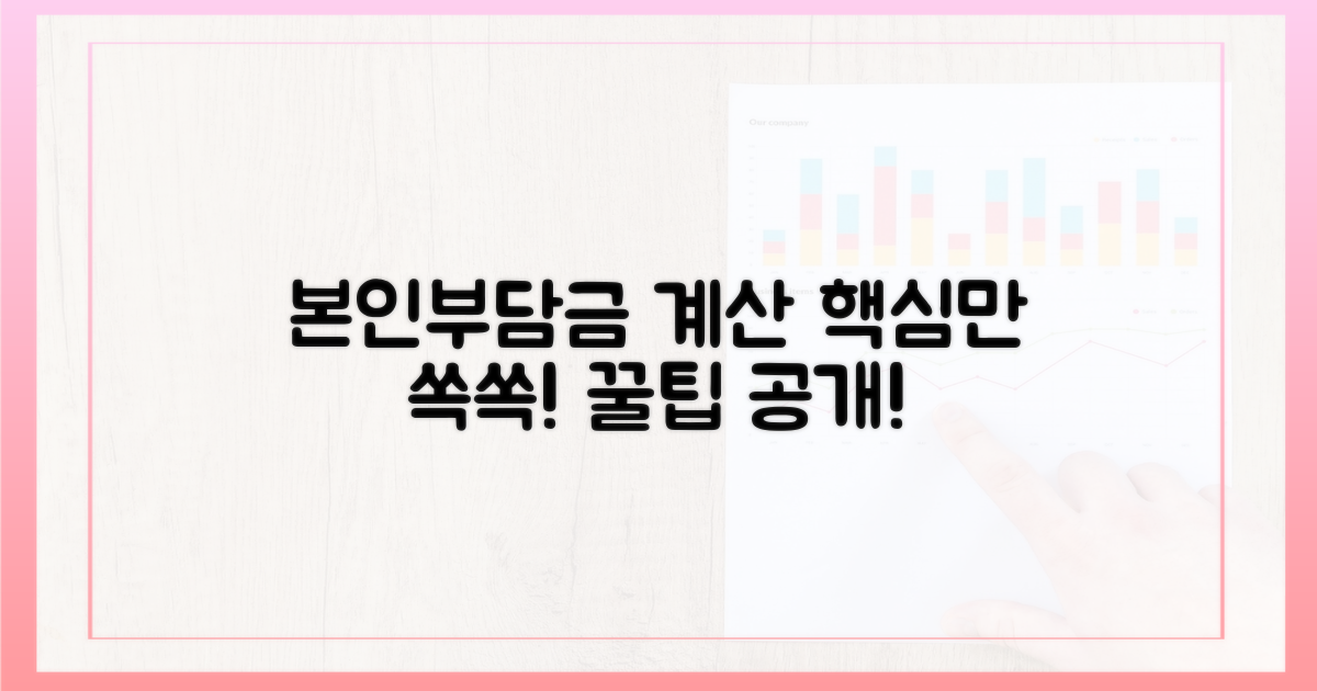 본인부담금 계산 핵심 포인트