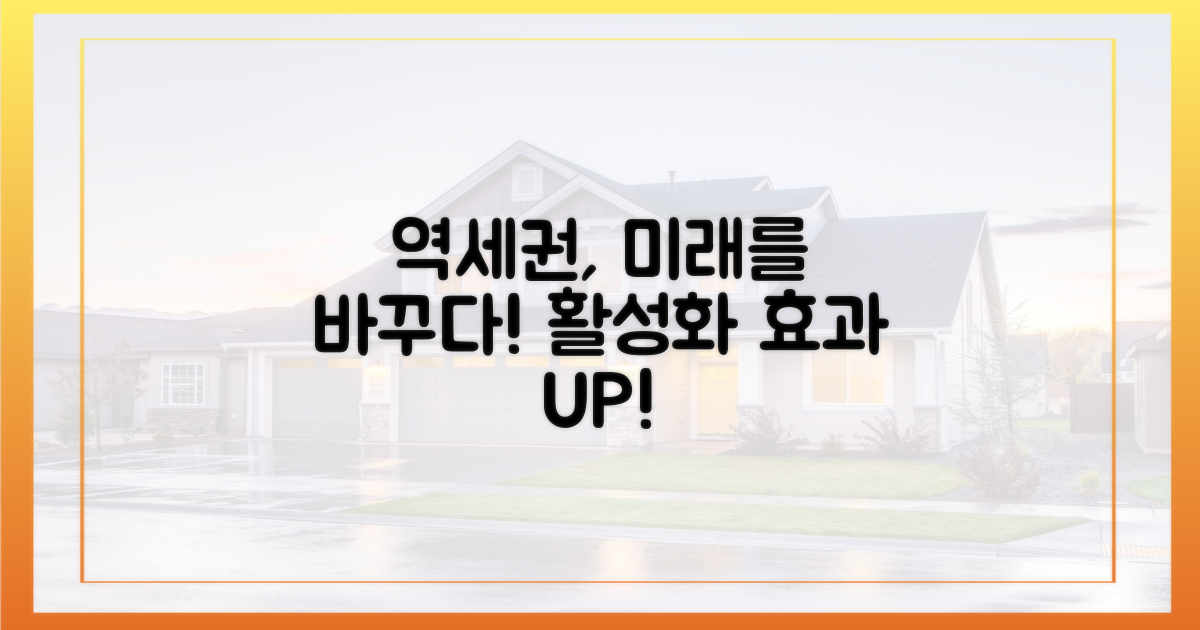 역세권 활성화 기대 효과