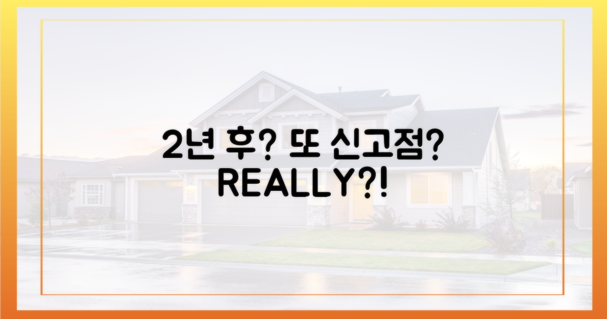 2년 후, 또 신고점?