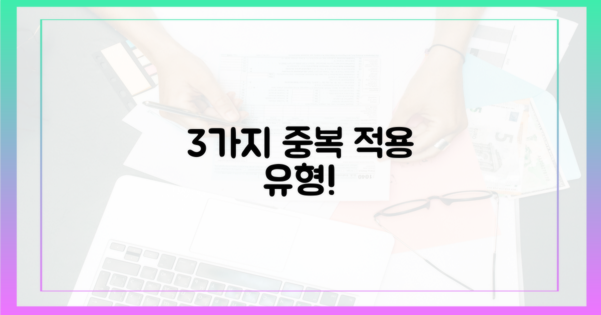 3가지 중복 적용 유형