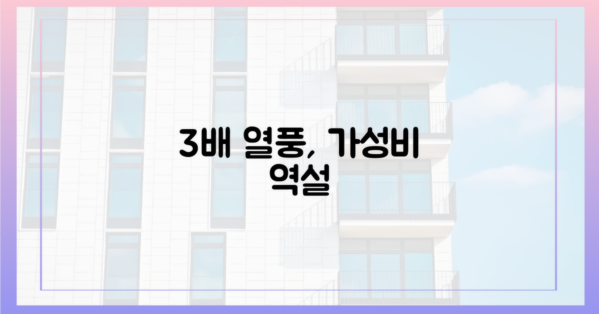 3배 열풍, '가성비'의 역설