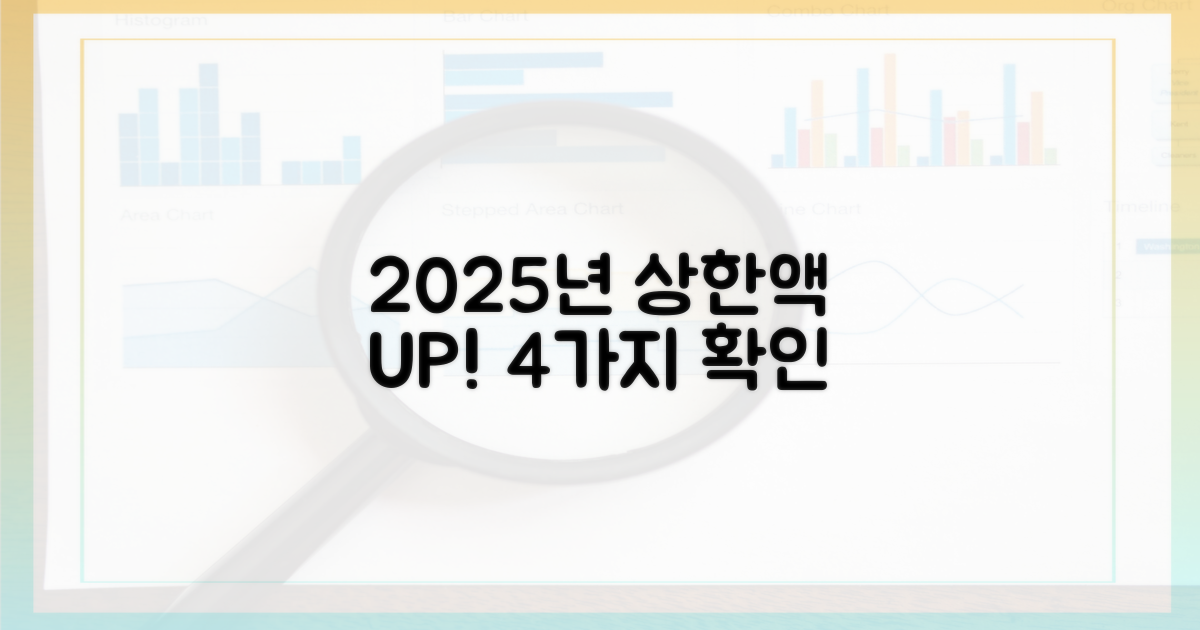 2025년 상한액 4가지