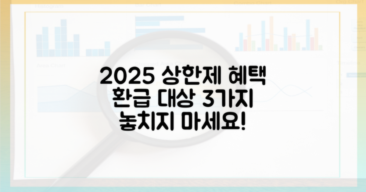 2025년 상한제, 3가지 환급 대상