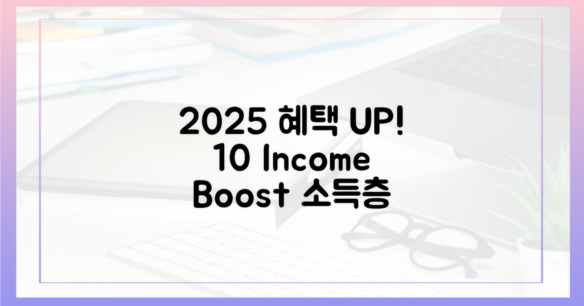 2025년 개정, 10% 소득층 혜택 증대