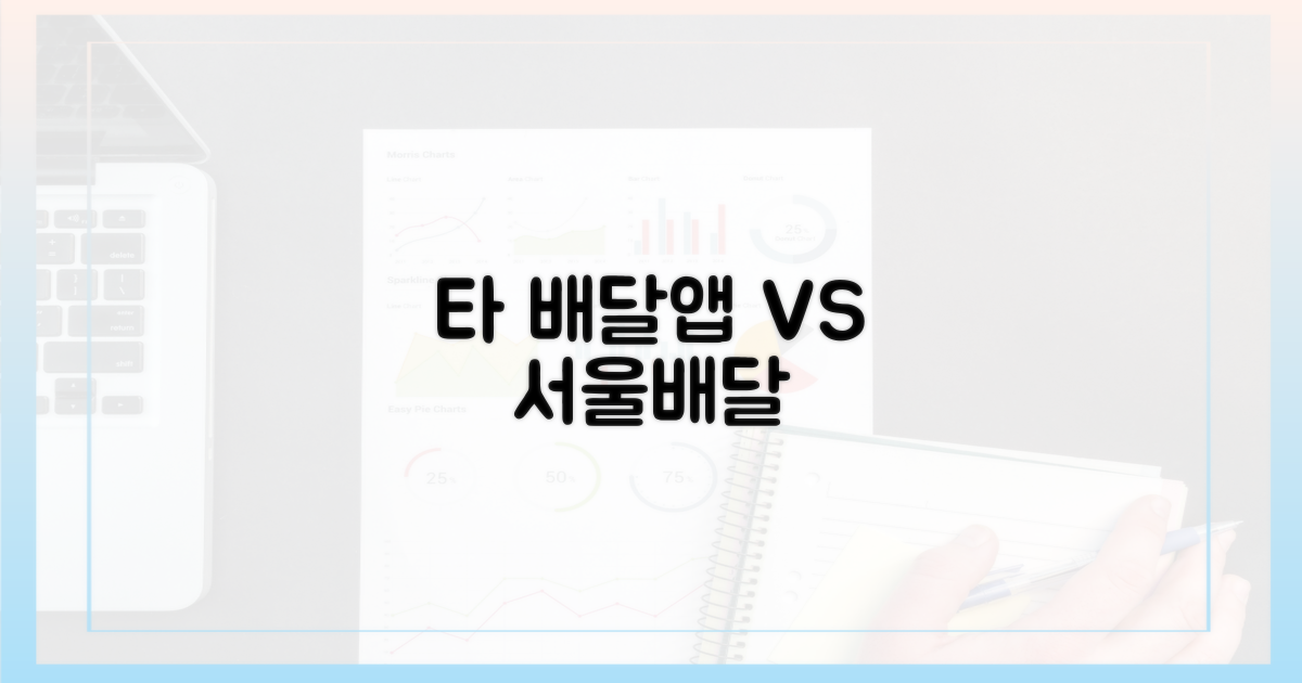 타 배달앱 vs 서울배달+