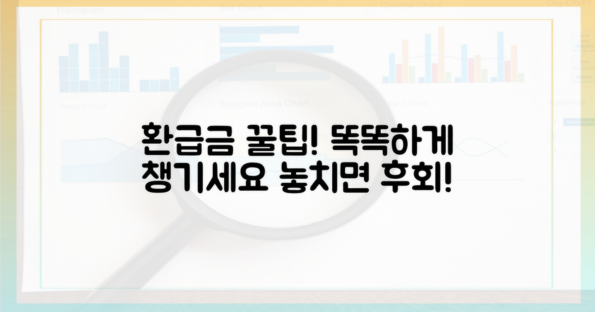 나에게 맞는 환급금, 똑똑하게 챙기는 법