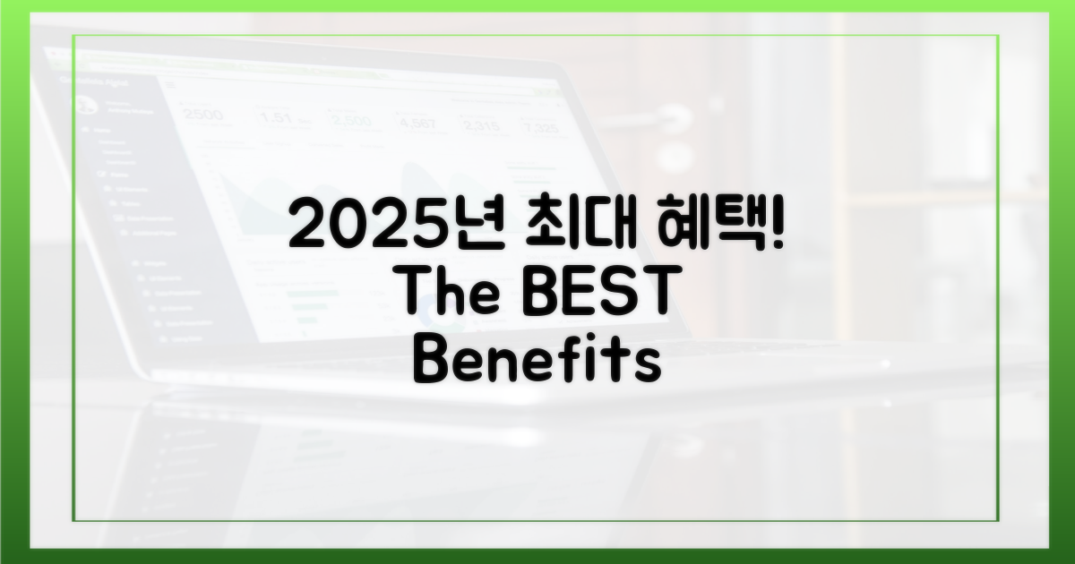 2025년 예상 최대 혜택