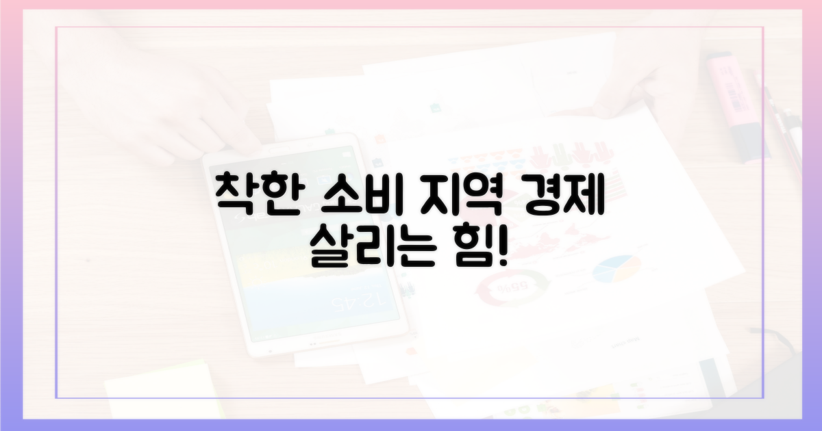 지역 경제 살리는 착한 소비