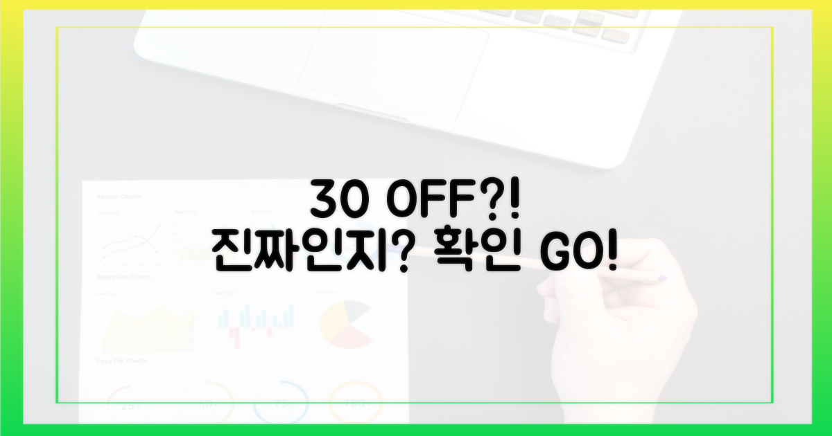 30% 할인, 정말일까?