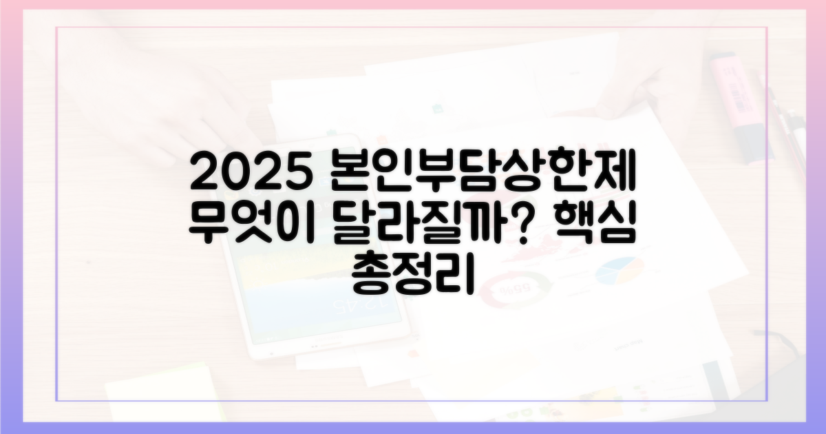 2025년 본인부담상한제, 뭐가 달라지나